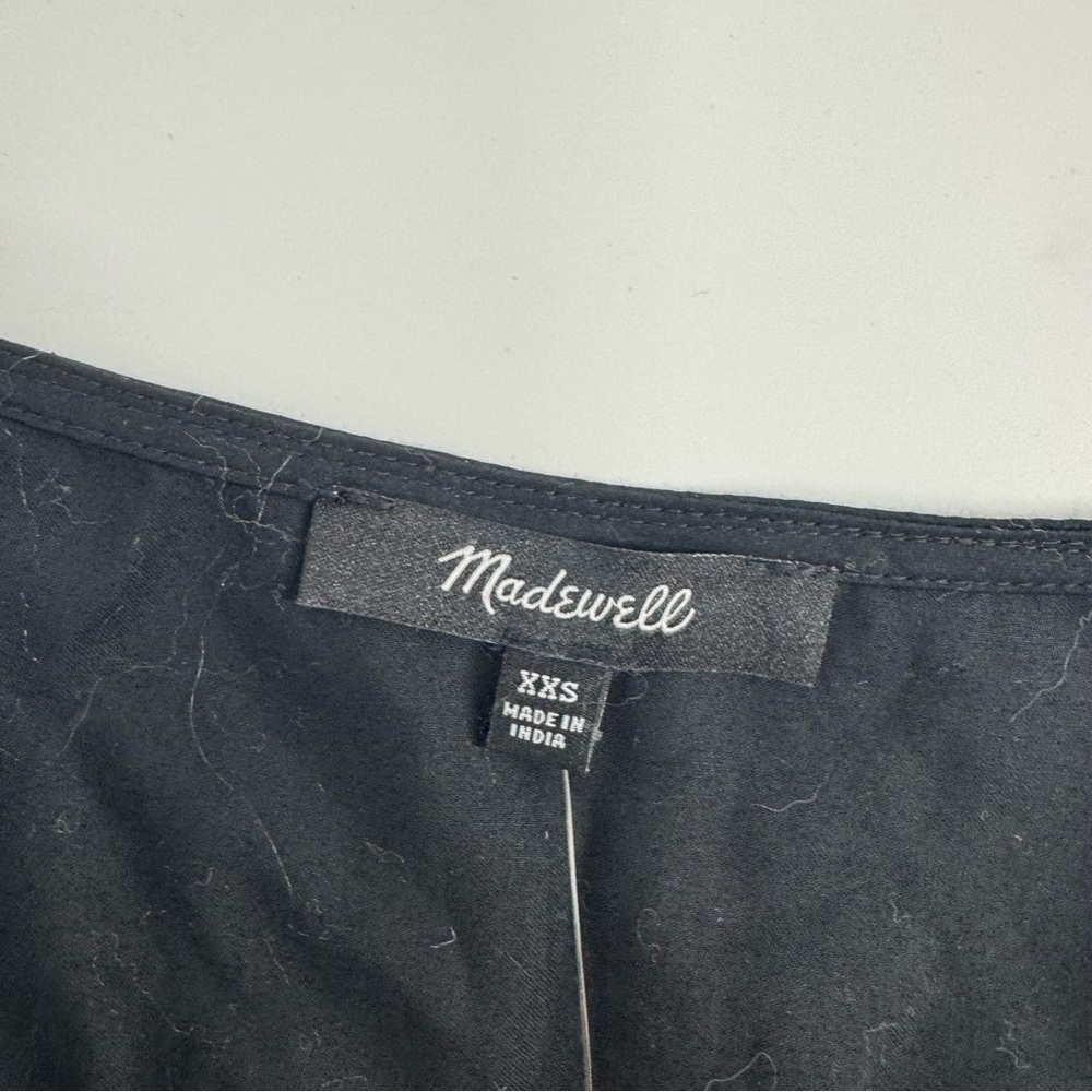 NWT Madewell Relaxed Scoopneck Short-Sleeve Top in black - Picture 8 of 13